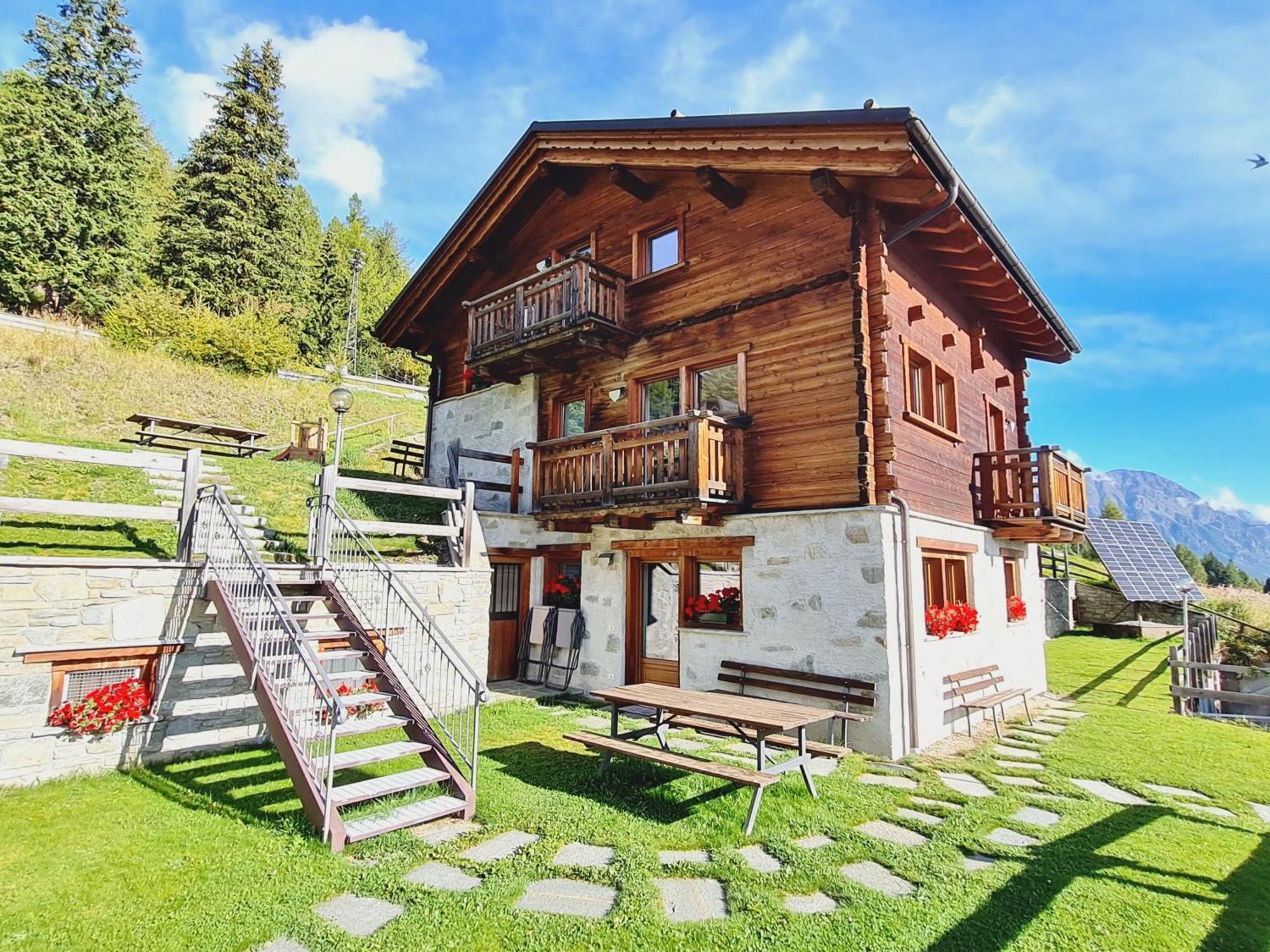 Chalet Selva Isolaccia Kültér fotó